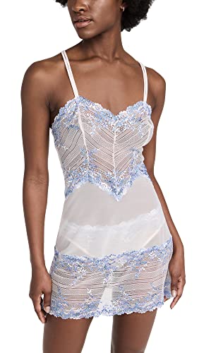 Wacoal Women's Embrace Lace Sheer Mesh Chemise Lingerie, 814191, Pastel