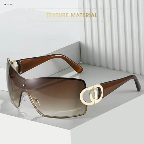 Gafas de sol deportivas de gran tamaño que evitan el deslumbramiento y protegen los ojos al correr 7