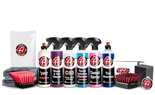 Adam's Polishes Essential Car Wash Kit (14-Item) - Auto Detailing