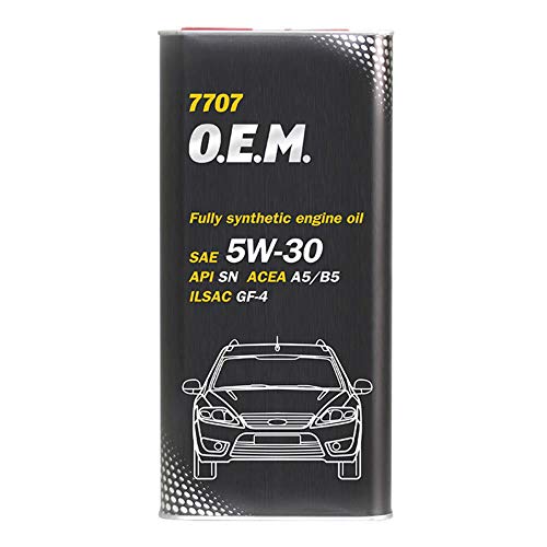 Aceite de motor sintético Mannol 5W-30 5L