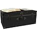 Seward Trunk Barracks Footlocker, Black, One Size
