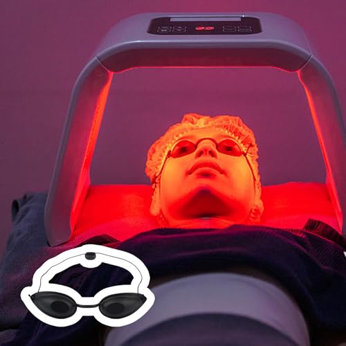 TENGEE Solarium Brille - UV & Infrarot Schutzbrille für Schönheitskliniken und -instrumente - Augenklappe für UV-Infrarot-LED-Lichttherapie