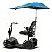 AIWFL Sunshade Canopy for Mobility Scooters, Height Adjustable Rain Cover Canopy Foldable Scooter Sunshade Umbrella, Fits for Mobility Scooters and Power Chairs Equipped with a 1