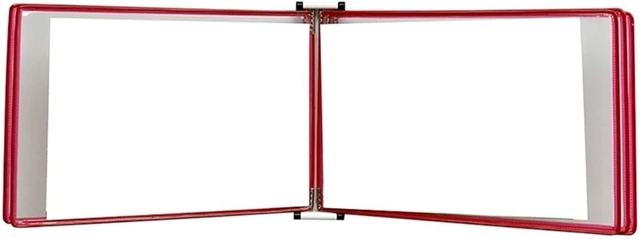 Porte-documents mural A4 rosso pour dossier et classement suspendu