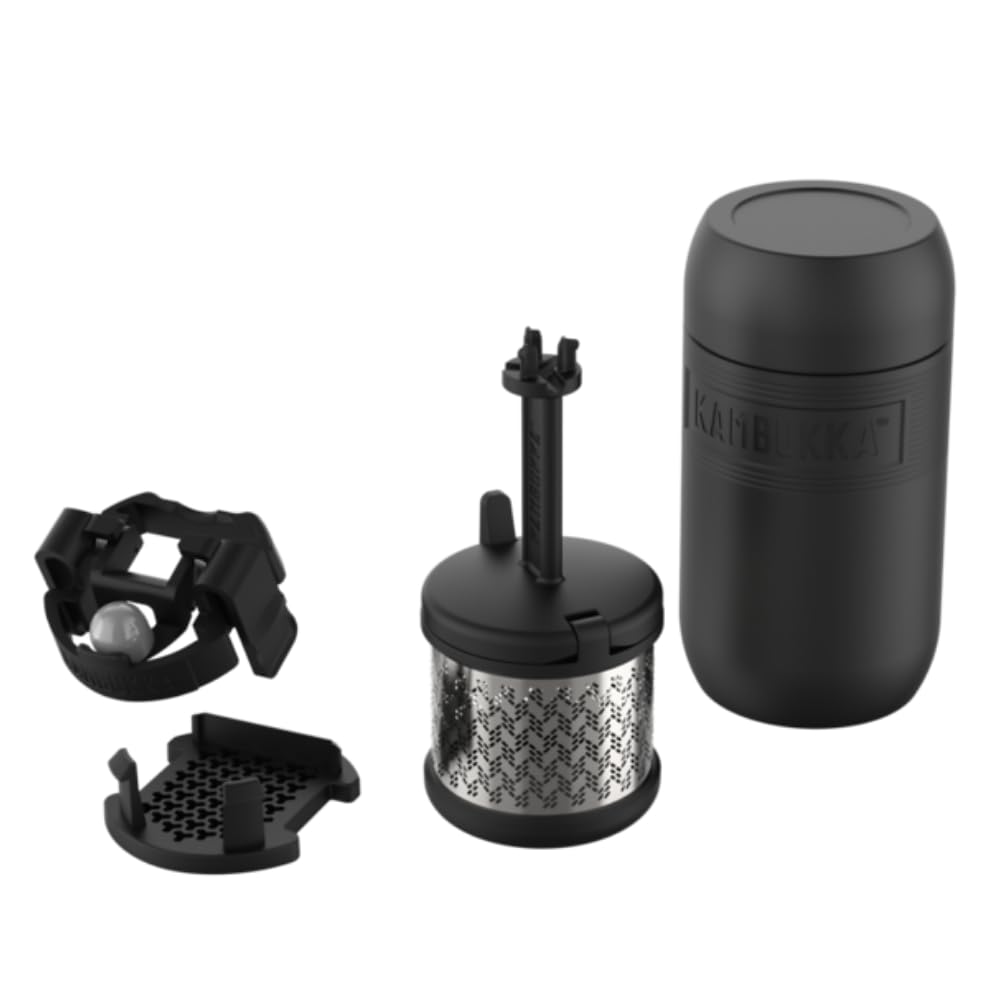Kambukka termos Etna 300 ml z zaparzaczem Tea Catcher zestaw Hot Stuff Inside – kubek termiczny na herbatę, szczelny, Snapclean, BPA Free