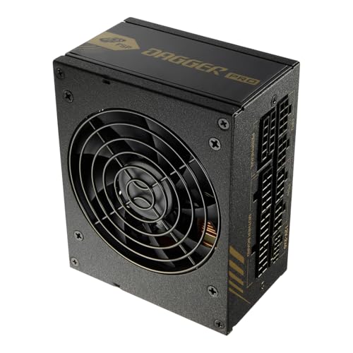 Image of FSP Dagger Pro 850W SFX Power Supply 80 Plus Gold ATX 3.1 PCIe 5.1 Full Modular, 10 Year Warranty (SDA2-850-Gen5)