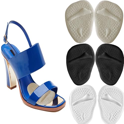 Almohadillas para la bola del pie con topes, plantillas para