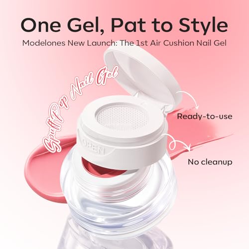 Image of modelones Pat Paint Gel Nail Polish, 1 Jar Soak Off UV Patting Gel Polish