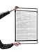 Adjustable White Mosquito Proof Window Screen 24