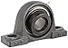 Hub City PB221DRWX1-11/16 Pillow Block Mounted Bearing, Normal Duty, High Shaft Height, Relube, Eccentric Locking Collar, Wide Inner Race, Ductile Housing, 1-11/16" Bore, 2.25" Length Through Bore, 2.125" Base To Height