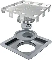 Ralo Square Tampa Oculta Oculto 15 x 15cm