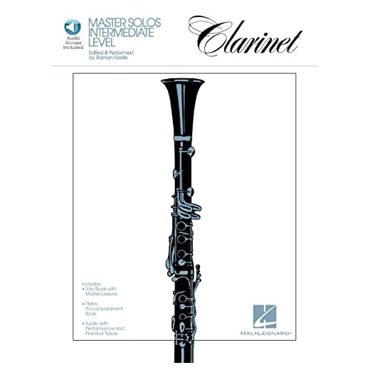 Master Solos Intermediate Level - Clarinet: Book/Online Audio