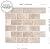 SMART TILES Peel and Stick Backsplash - 10 Sheets of 10.95" x 9.70" - 3D Adhesive Peel and Stick Tile Backsplash for Kitchen, Bathroom, Wall Tile