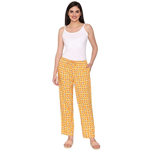 Image of Zivame Jewel Garden Woven Pyjama - Yarrow