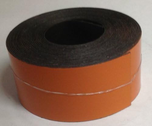 Dry Erase Orange Magnetic Strip Roll 2 x 10' Write on/Wipe off Magnet