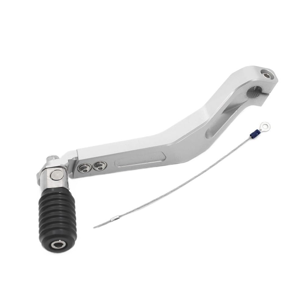Uuipip Silver Motorcycle Gear Shift Lever Gear Lever Regolabile Adjustable Gear Shift Lever For F700gs F650gs F800gs Motorcycle Foot-Operated Shifter