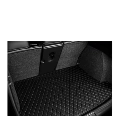 Tapis de coffre pour Ford Edge 2016-2020 en cuir noir sur mesure