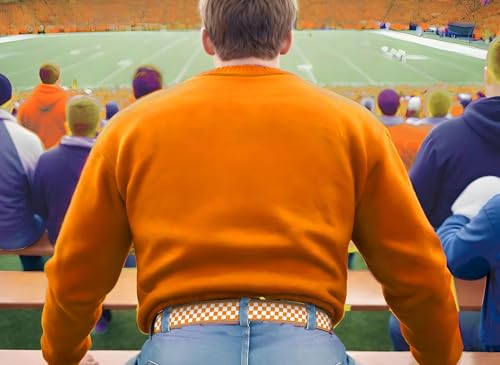 ZEP-PRO NCAA Men's Collegiate Woven Ribbon Belt, Sizes 30-464