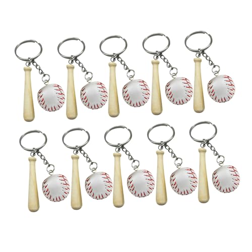 Porte-clés baseball résistant accessoires légers et durables pour sac à dos