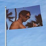 ALQPPM Drew Starkey Flag 3x5 Ft Outdoor Garden Banner For Bedroom Living Room Home Decoration, Black