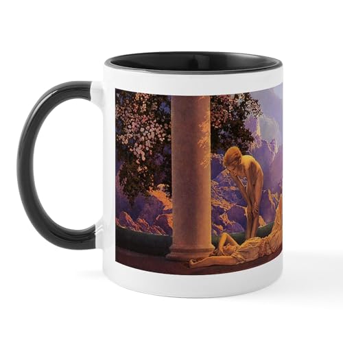 Taza de Cerámica 11 oz Maxfield Parrish Daybreak miniatura 1