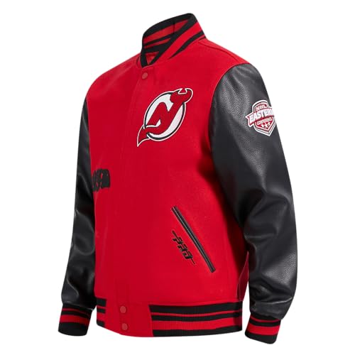 Image of Pro Standard Mens NHL Old English Varsity Jacket