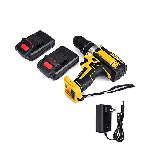 SHBH 48V Akku-Schlagbohrmaschine, Elektroschrauber Bohrmaschine 25 Drehmoment Elektrobohrmaschine Elektrowerkzeug…