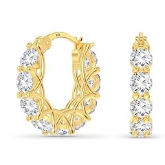 Yellow-Gold CZ -20MM