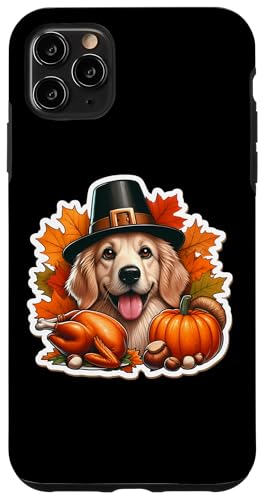 感謝祭 Cirnecho dell'Etna 犬の飼い主 ママ お父さん 面白い 秋 スマホケース iPhone 11 Pro Max 用