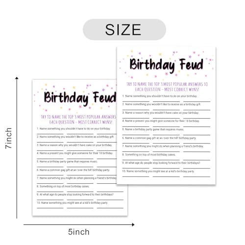 Sirjiera Adult Birthday Party Game thumb #2