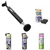 【バイク洗車&チェーンメンテ 9点セット】デイトナ メンテナンススタンド & ブレーキロック & 洗車スポンジ & チェーンブラシ + シュアラスター バイクシャンプー & ゼロフィニッシュ & チェーンクリーナー & チェーンルブ & マイクロファイバークロス