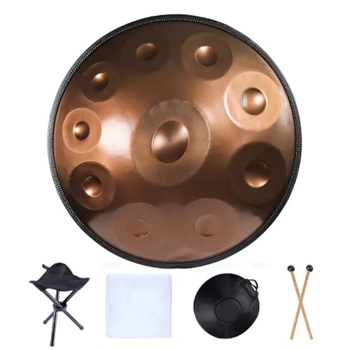 Hand Pan Drum 22 pulgadas 10 notas D menor miniatura 4