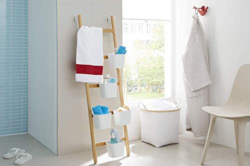 tesa Klebeschraube für Mauerwerk und Stein, Halteleistung 5 kg, rund, 2 Stück (Packung mit 2)