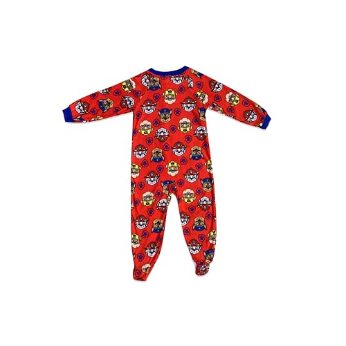 Image of Paw Patrol Boys Marshall, Rubble,Chase and Skye top pups with Royal Blue Shorts Pnts Set (Red /Grey, 2T)