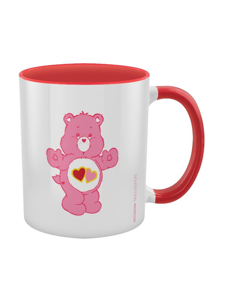 Pyramid International Care Bears (Love-A-Lot Bear) Coloured Inner Mug - 10Oz / 315Ml Ceramic Mug - One Size - Image 3