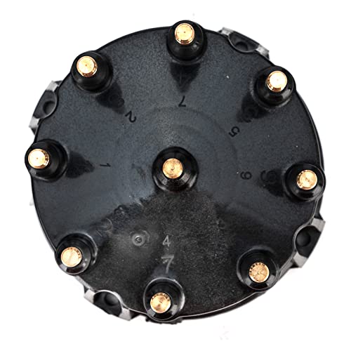 Distributor Cap And Ignition Rotor Kit - Compatible With Mercruiser Gm V8 Engines With Thunderbolt Iv And V Hei Ignition System - Replaces 185273, 805759Q3,805759T3, 805759T1, 18-5395 #TOP5