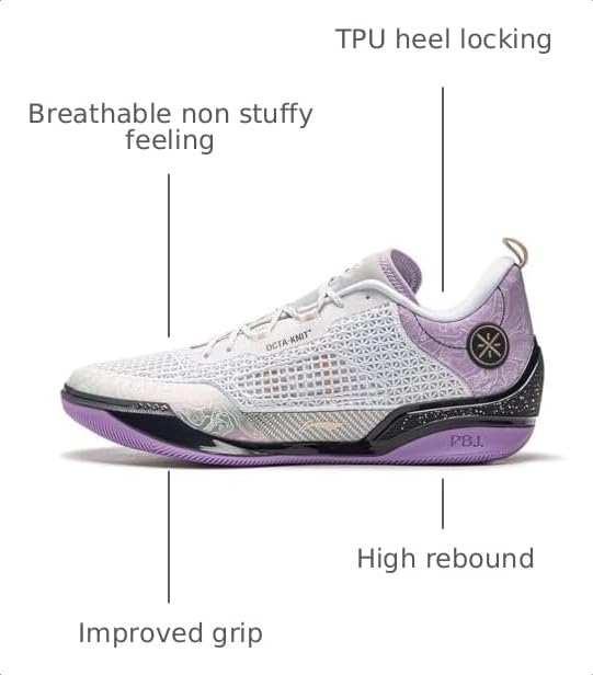 Image of LI-NING Wade 808 4 Ultra Men's Professional Basketball Shoes Lightweight High-Resilience Sneakers