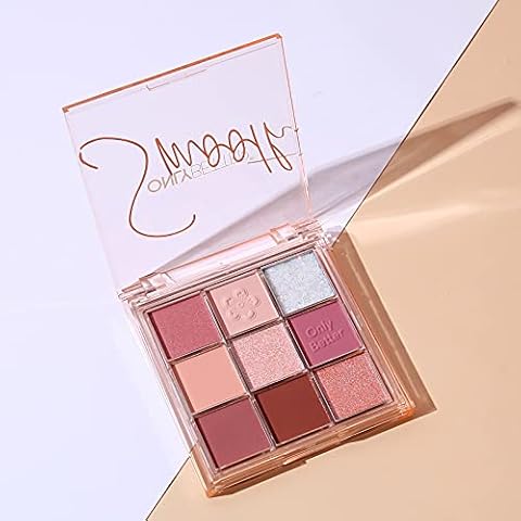 ONLYBETTER Pink Eyeshadow Palette Set Cover