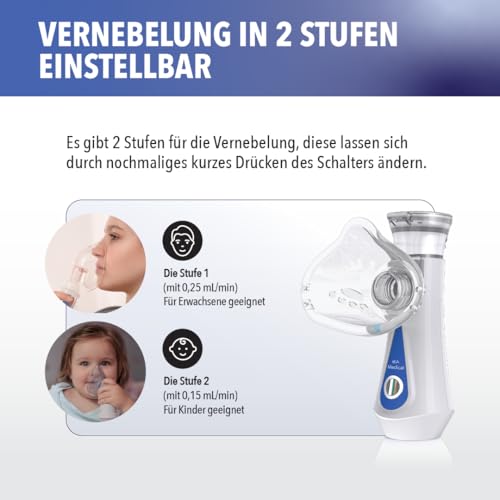 Inhalator Iea Medical Inhalationsgerät für Kinder und Erwachsene