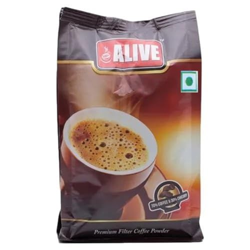 Alive Filter Coffee 70:30 Blend| Coffee 70% Chicory 30% | Pack of 2 x 200g | Multi Pack - 400g (B0D9DHN9YS) Amazon Price History, Amazon Price Tracker
