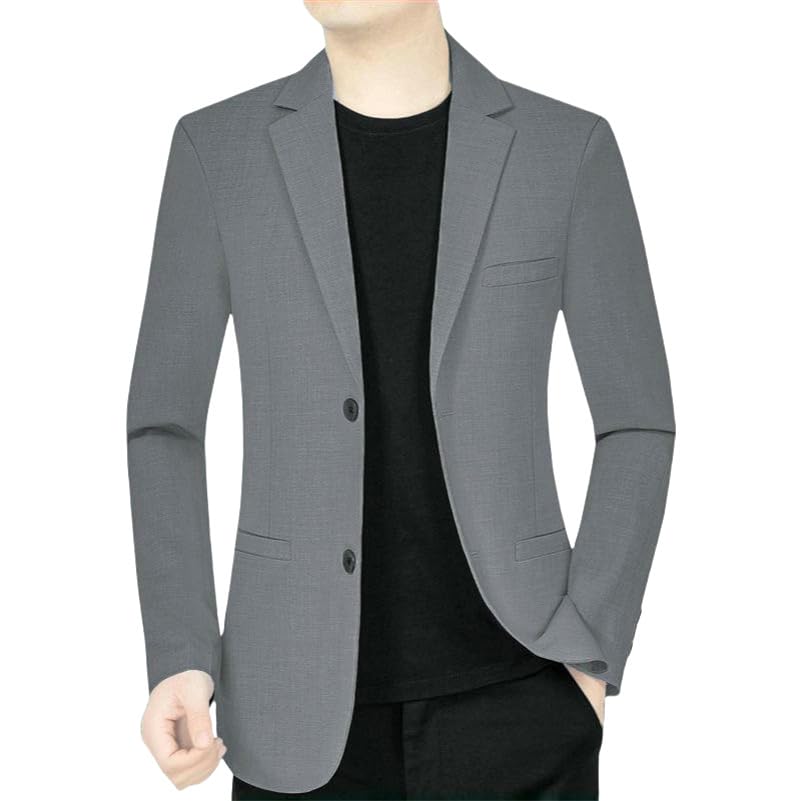 Veste légère pour homme idéale pour la mi-saison confortable en coton blouson chic noir