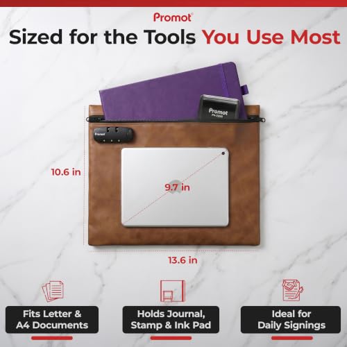 Promot Notary Bag with Lock