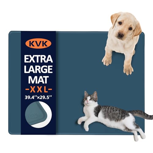 Extra Large Silicone Dog Food Mat Waterproof & Non-Slip