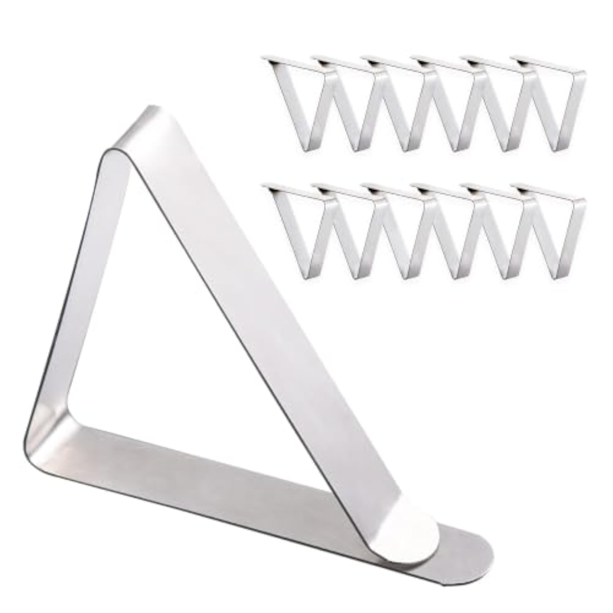 Tablecloth Clips - 12 Packs Flexible Stainless Steel