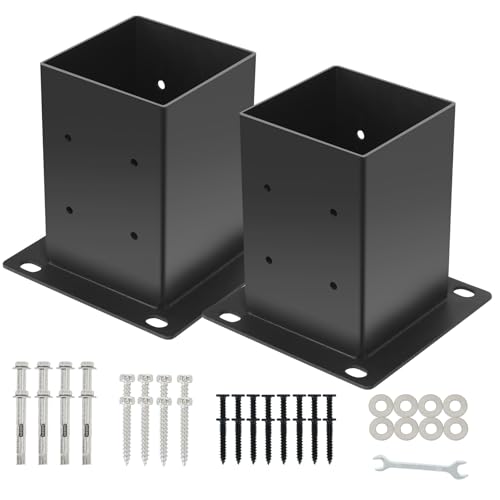 Metovate 4x4 Post Base 2 Pack