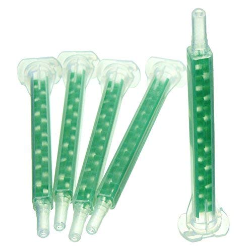 Miniatura 7 de 50pcs F6-16 Green Ab Glue Tubo De Mezcla Boca Estática Sección 16 Boquillas