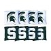 Victory Tailgate NCAA Replacement Corn Filled Cornhole Bag Set NCAA Team: Michigan State Spartans