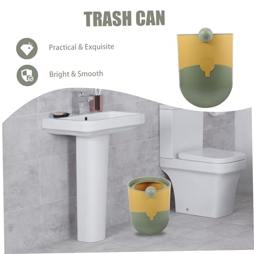 Caneca de basura decorativa para hogar y oficina estilo nórdico miniatura 5