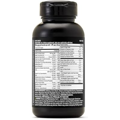 GNC Mega Men One Daily 50 Plus for Men, 60 Caplets