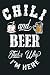 Produktbild Chili Cookoff Funny Chili And Beer Gift: Notebook Planner - 6x9 inch Daily Planner Journal, To Do List Notebook, Daily Organizer, 114 Pages